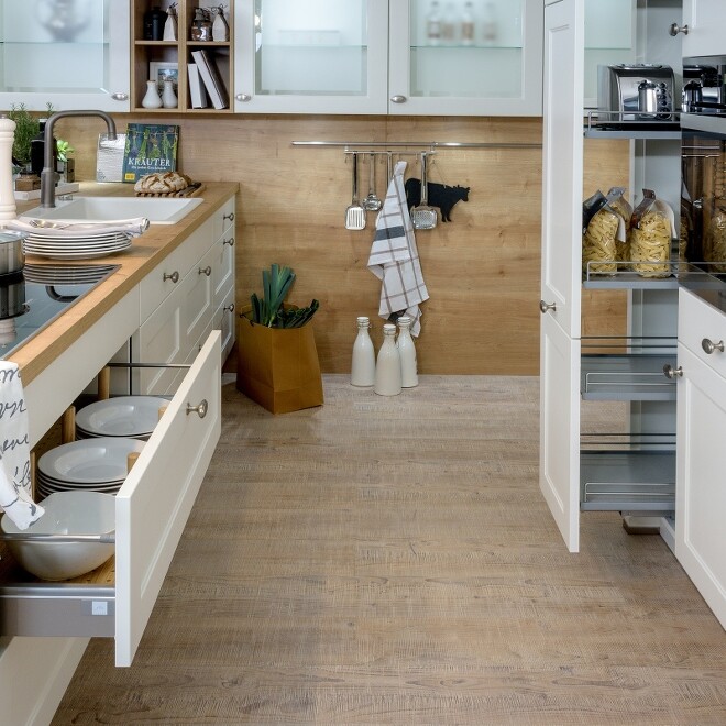 Ein Hygge-Wohngefühl kann man auch in der Küche erschaffen Ein Hygge-Wohngefühl kann man auch in der Küche erschaffen